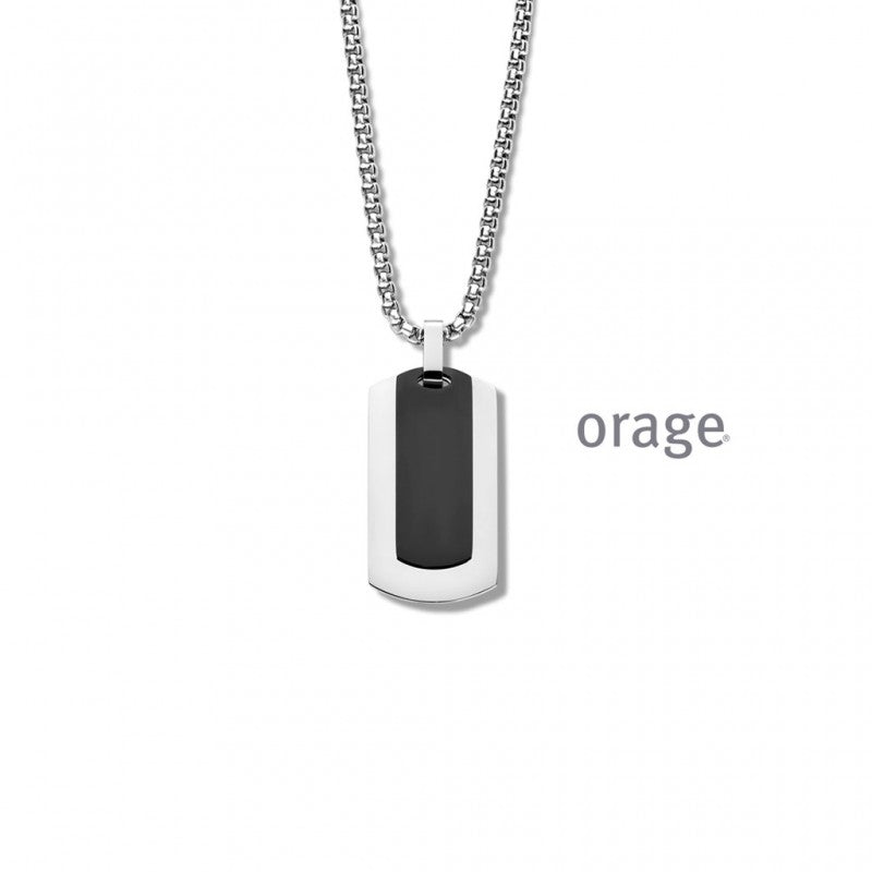 Orage – Collier Acier