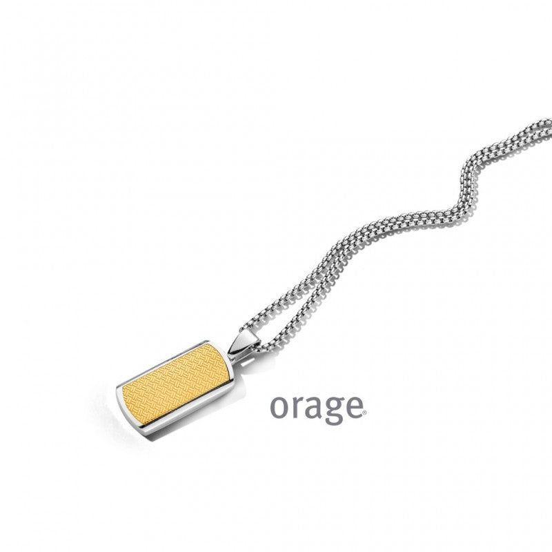 Orage – Collier Acier