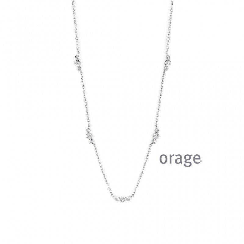 Orage – Collier – Argent & Diamant Lab