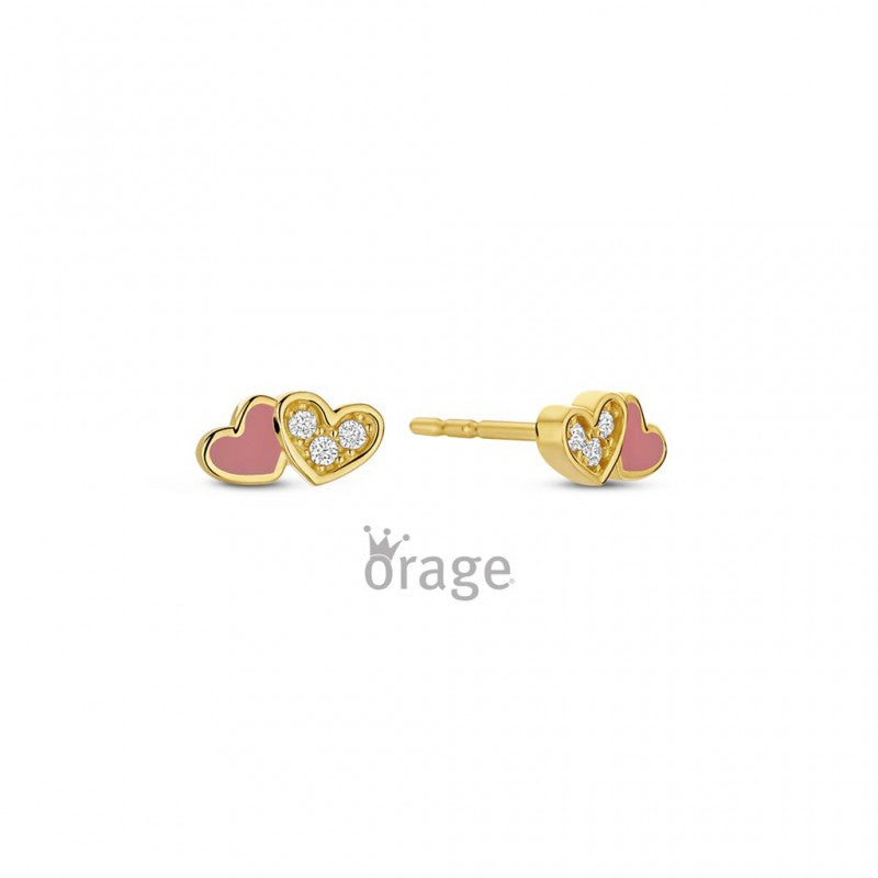 Orage Kids – Boucles d'oreilles – Or jaune