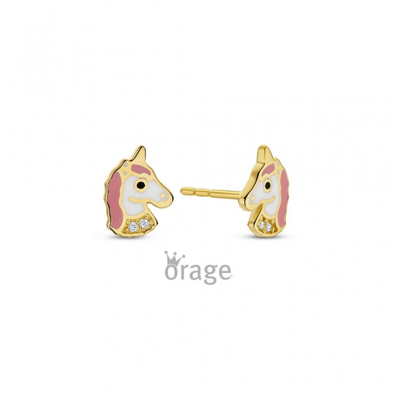 Orage Kids – Boucles d'oreilles – Or jaune