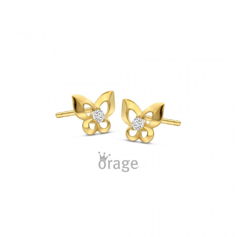 Orage Kids – Boucles d'oreilles – Or jaune