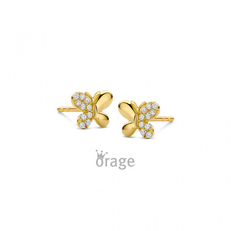 Orage Kids – Boucles d'oreilles – Or jaune