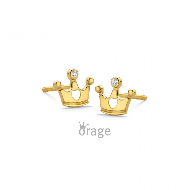 Orage Kids – Boucles d'oreilles – Or jaune