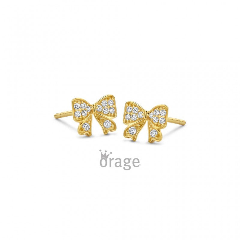 Orage Kids – Boucles d'oreilles – Or jaune