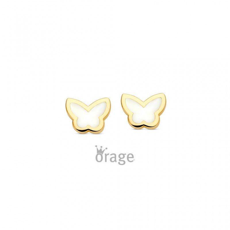 Orage Kids – Boucles d'oreilles – Or jaune
