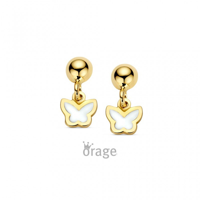 Orage Kids – Boucles d'oreilles – Or jaune