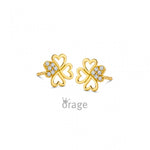 Orage Kids – Boucles d'oreilles – Or jaune