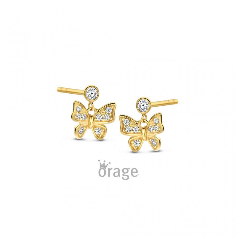 Orage Kids – Boucles d'oreilles – Or jaune