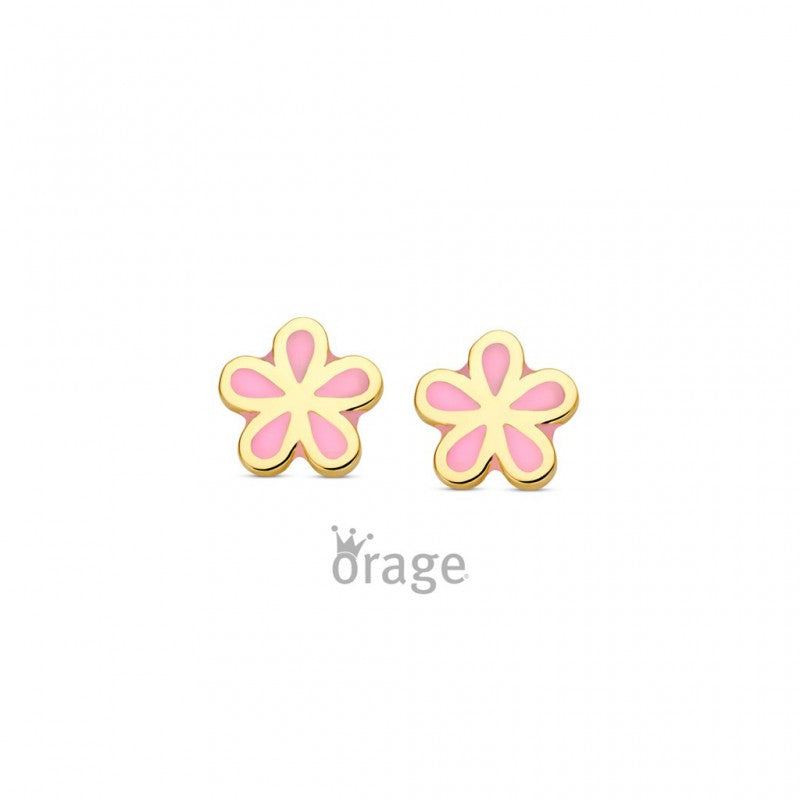 Orage Kids – Boucles d'oreilles – Or jaune