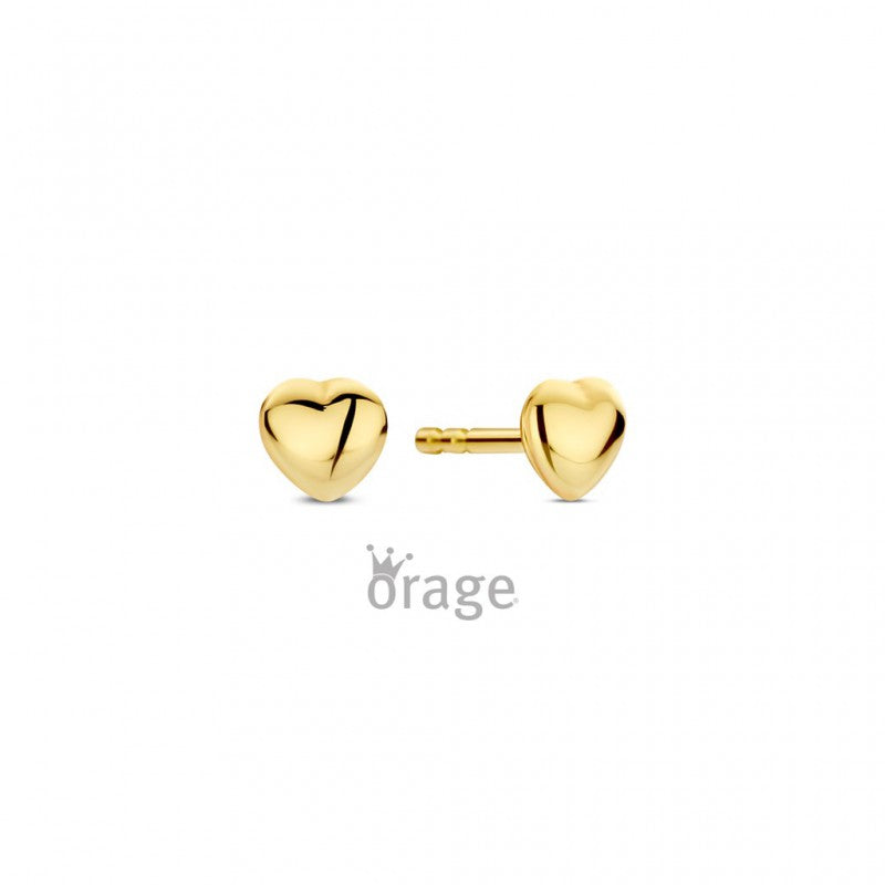 Orage Kids – Boucles d'Oreilles – Or jaune