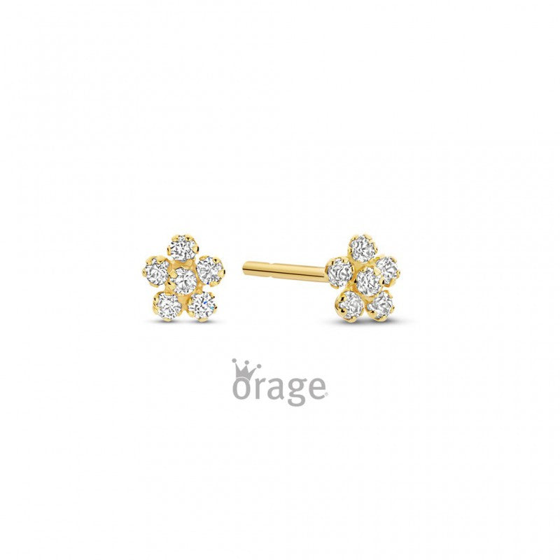 Orage Kids – Boucles d'oreilles – Or jaune