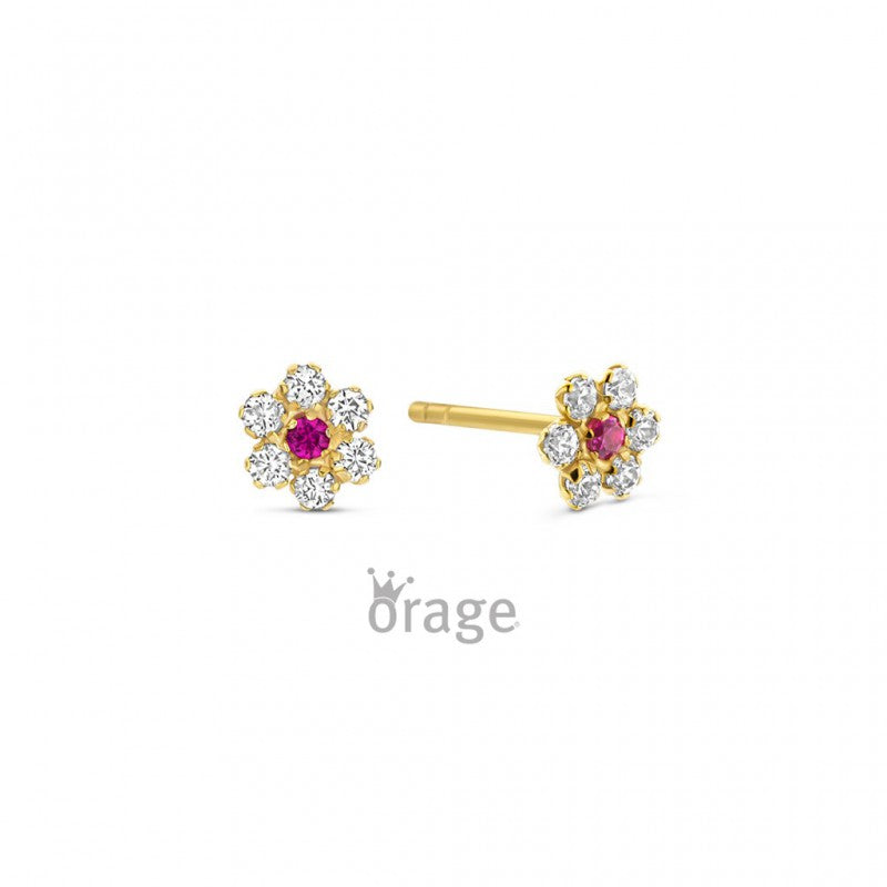 Orage Kids – Boucles d'oreilles – Or jaune