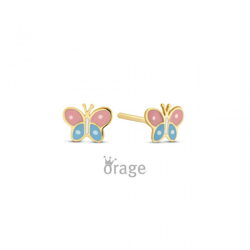 Orage Kids – Boucles d'oreilles – Or jaune