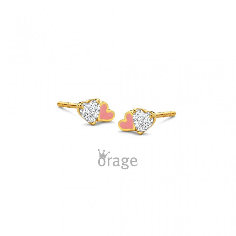 Orage Kids – Boucles d'oreilles – Or jaune