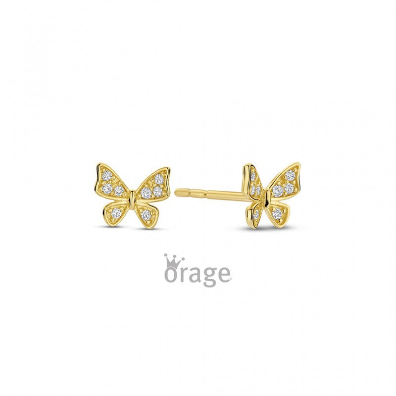 Orage Kids – Boucles d'oreilles – Or jaune