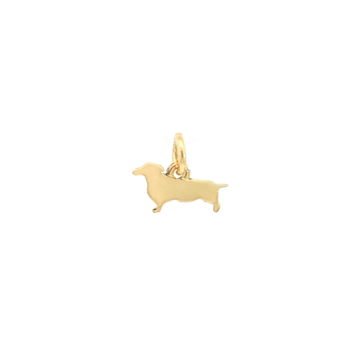 Pendentif – Or jaune – Teckel