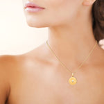 Pendentif – Plaqué or – vue 2