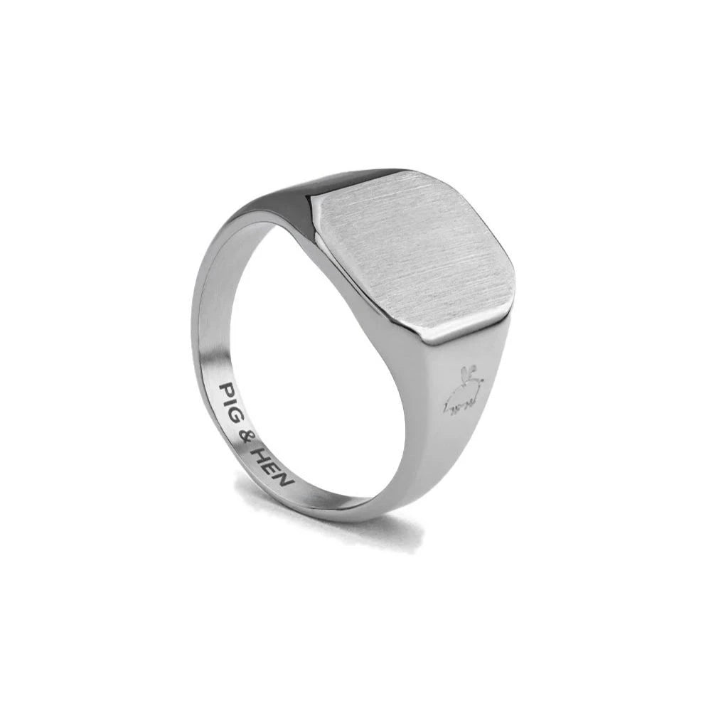 Pig & Hen – Bague – Signet Classic Ring 16mm