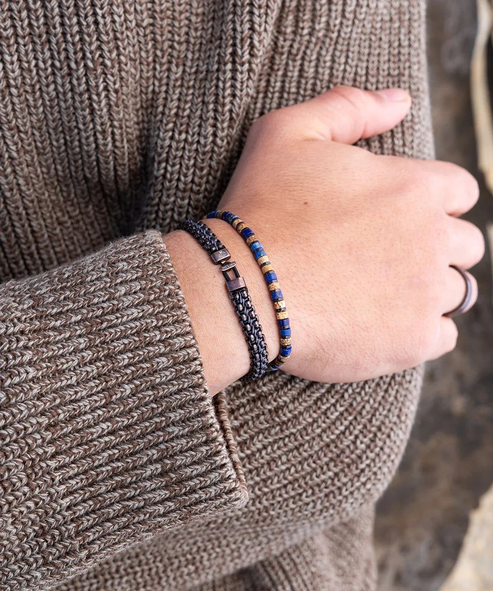 Pig & Hen – Bracelet – Brontide 4mm Ajustable – vue 2