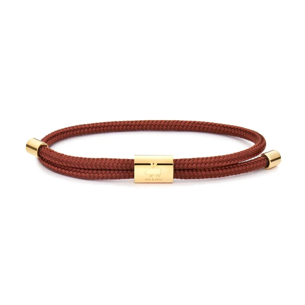 Pig & Hen – Bracelet Corde – Lewis