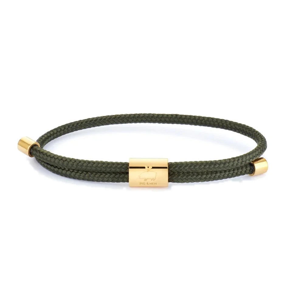 Pig & Hen – Bracelet Corde – Lewis