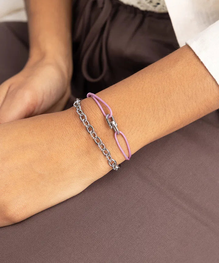 Pig & Hen – Bracelet Corde – Mia – vue 2