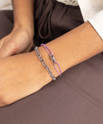 Pig & Hen – Bracelet Corde – Mia – vue 2