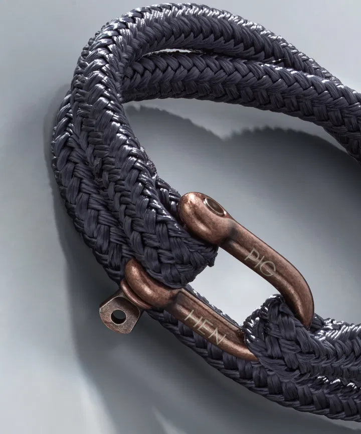 Pig & Hen – Bracelet Corde – Salty Steve – vue 3
