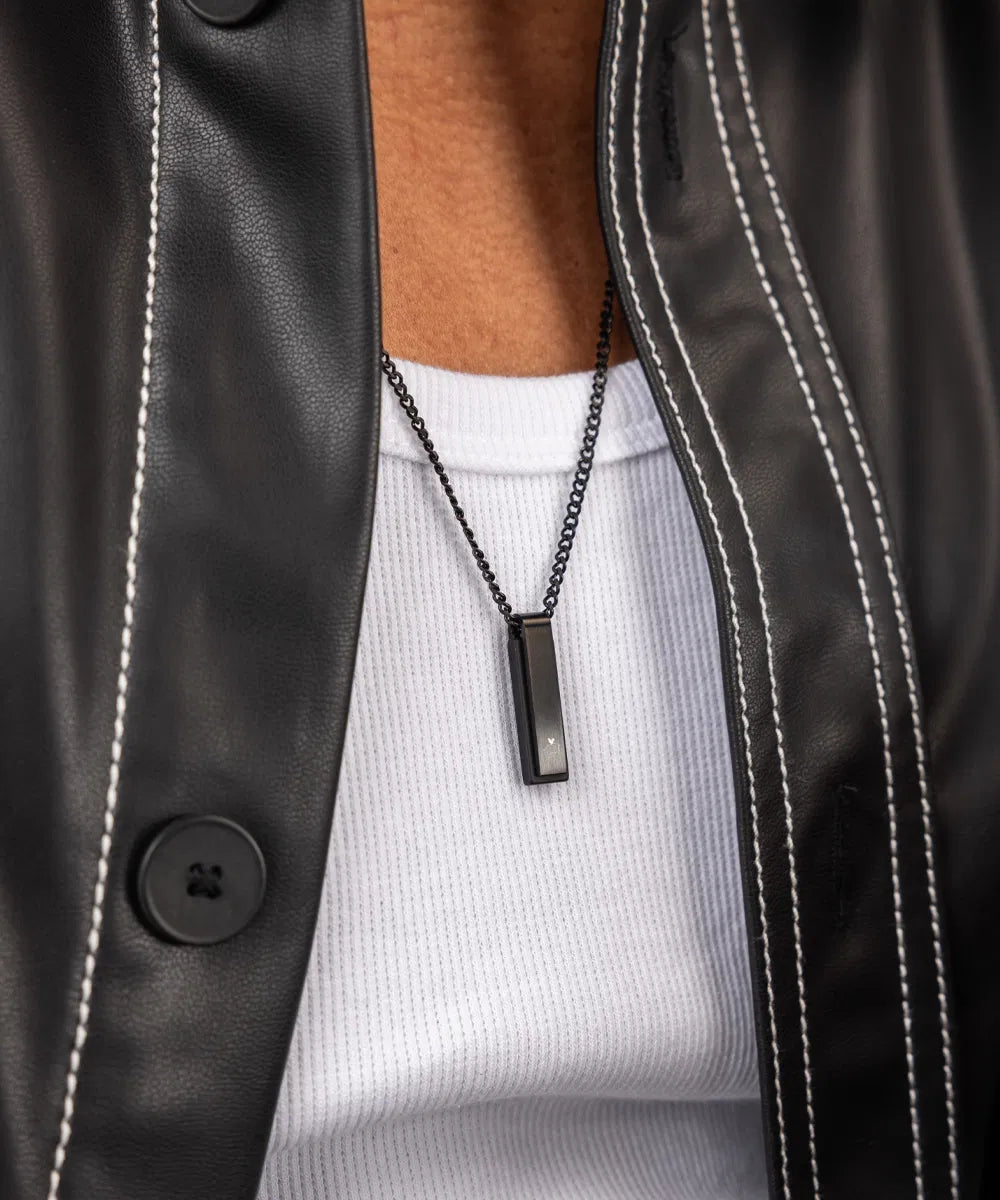 Pig & Hen – Collier Acier – Monolith – vue 2