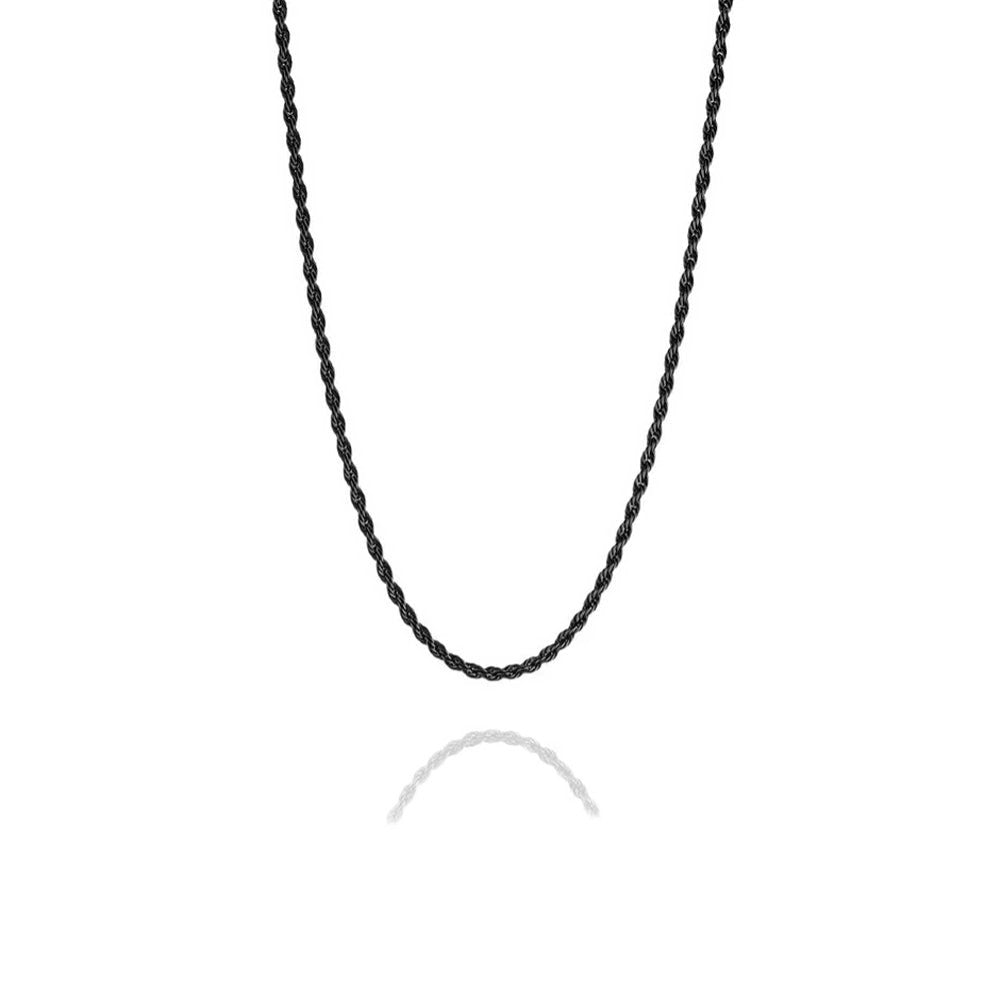 Pig & Hen – Collier Acier – Twisted Necklace