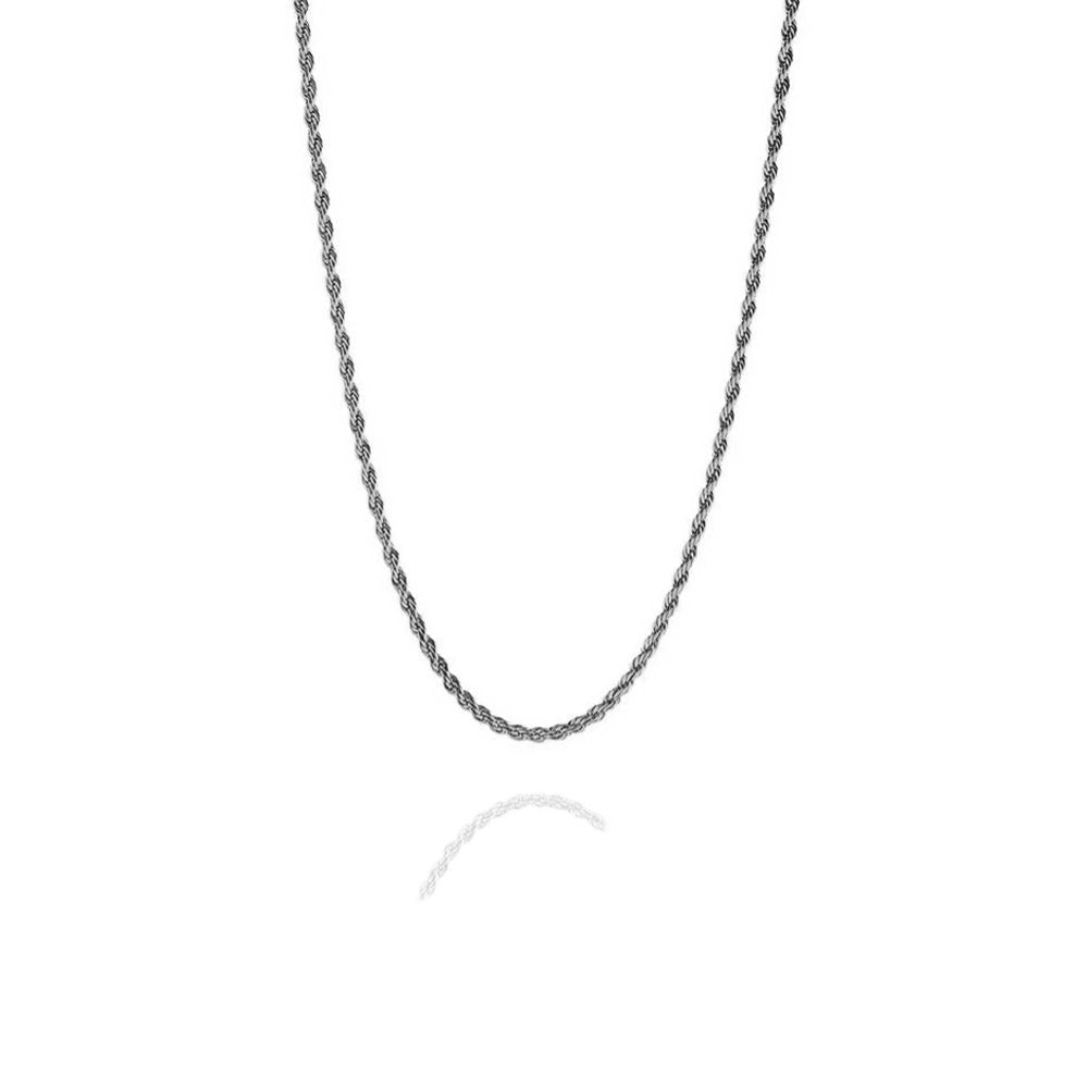 Pig & Hen – Collier Acier – Twisted Necklace