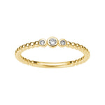 Pigou – Bague – Or Jaune & Diamants