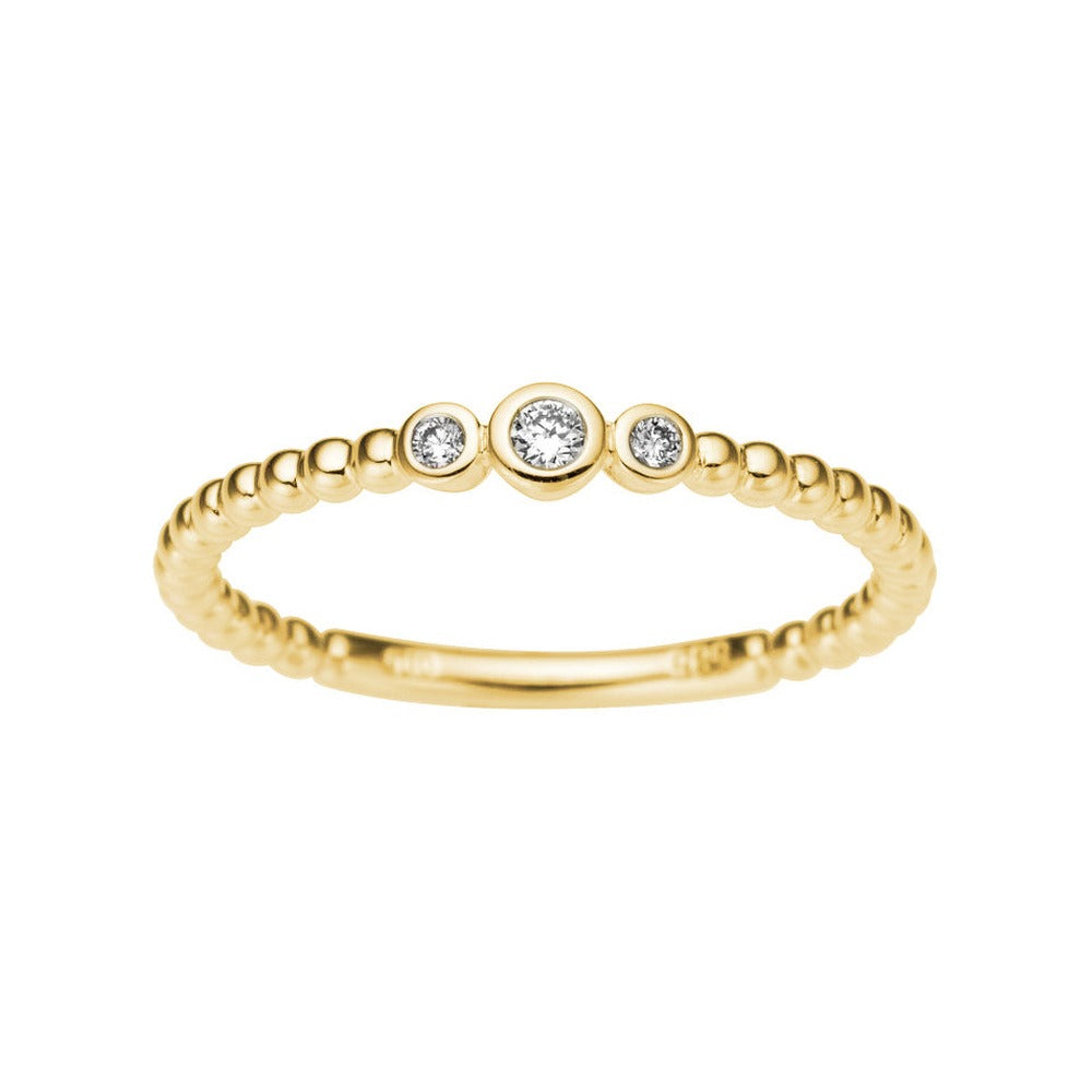 Pigou – Bague – Or Jaune & Diamants