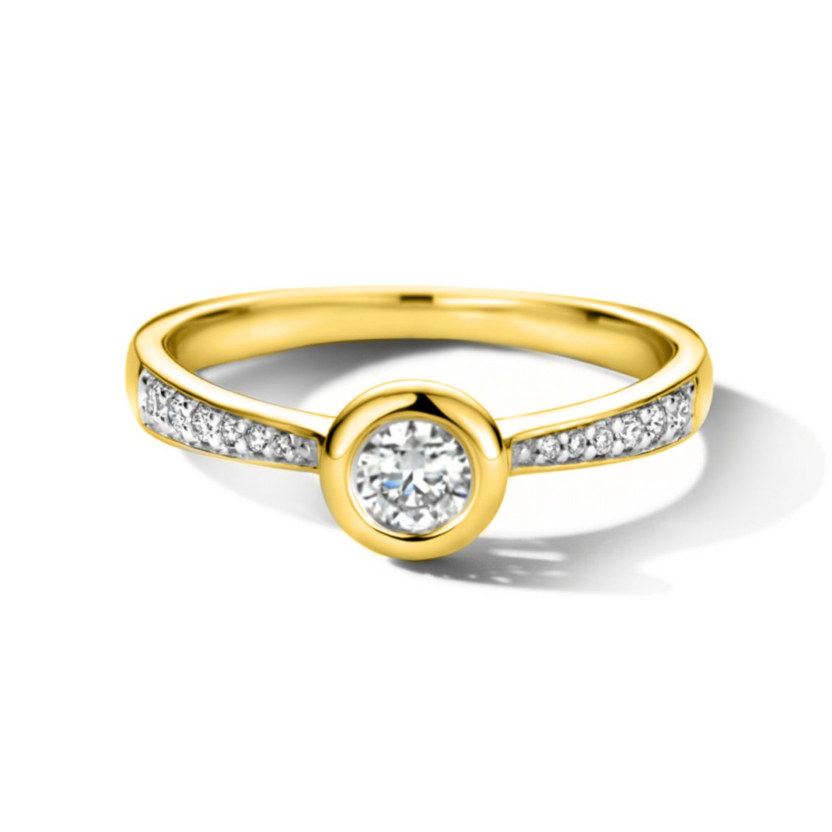Pigou – Bague – Or Jaune & Diamants