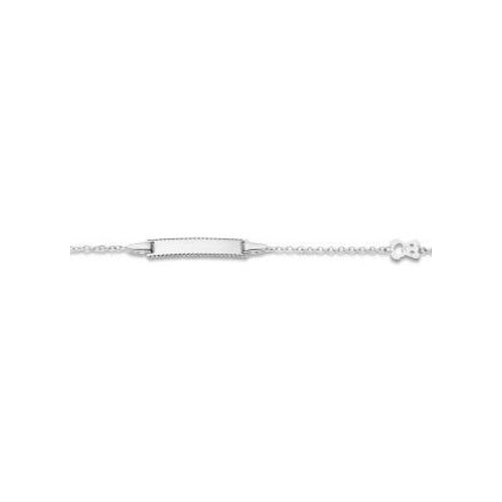 Pigou – Bracelet – Gourmette – Or Blanc