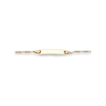 Pigou – Bracelet – Gourmette – Or Bicolore