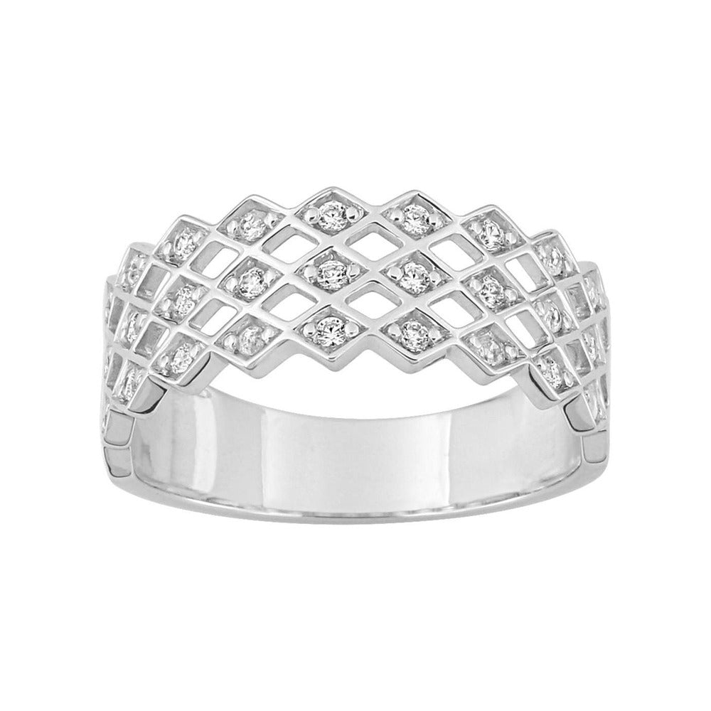 Robbez – Bague – Or Blanc & Diamants
