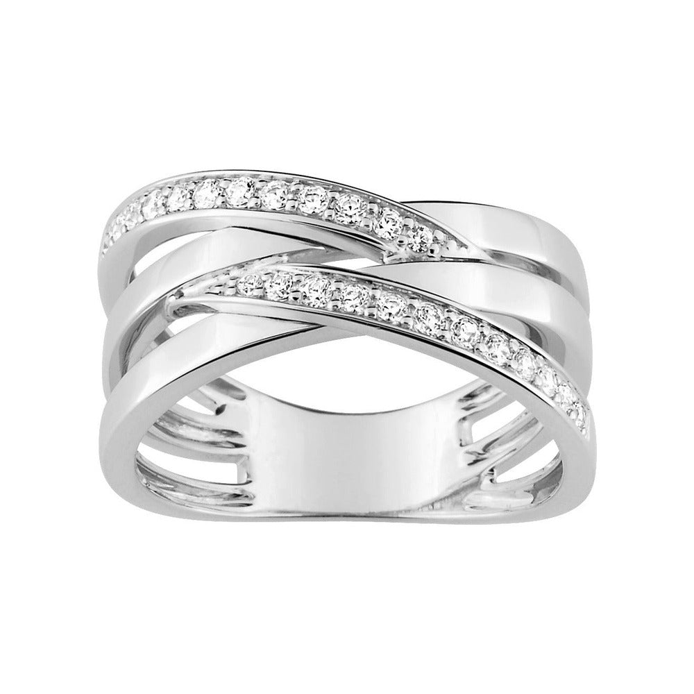 Robbez – Bague – Or Blanc & Diamants