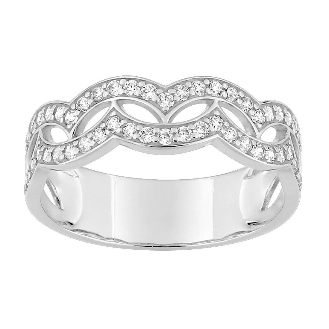 Robbez – Bague – Or Blanc & Diamants