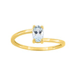 Robbez – Bague – Or Jaune & Aigue-Marine