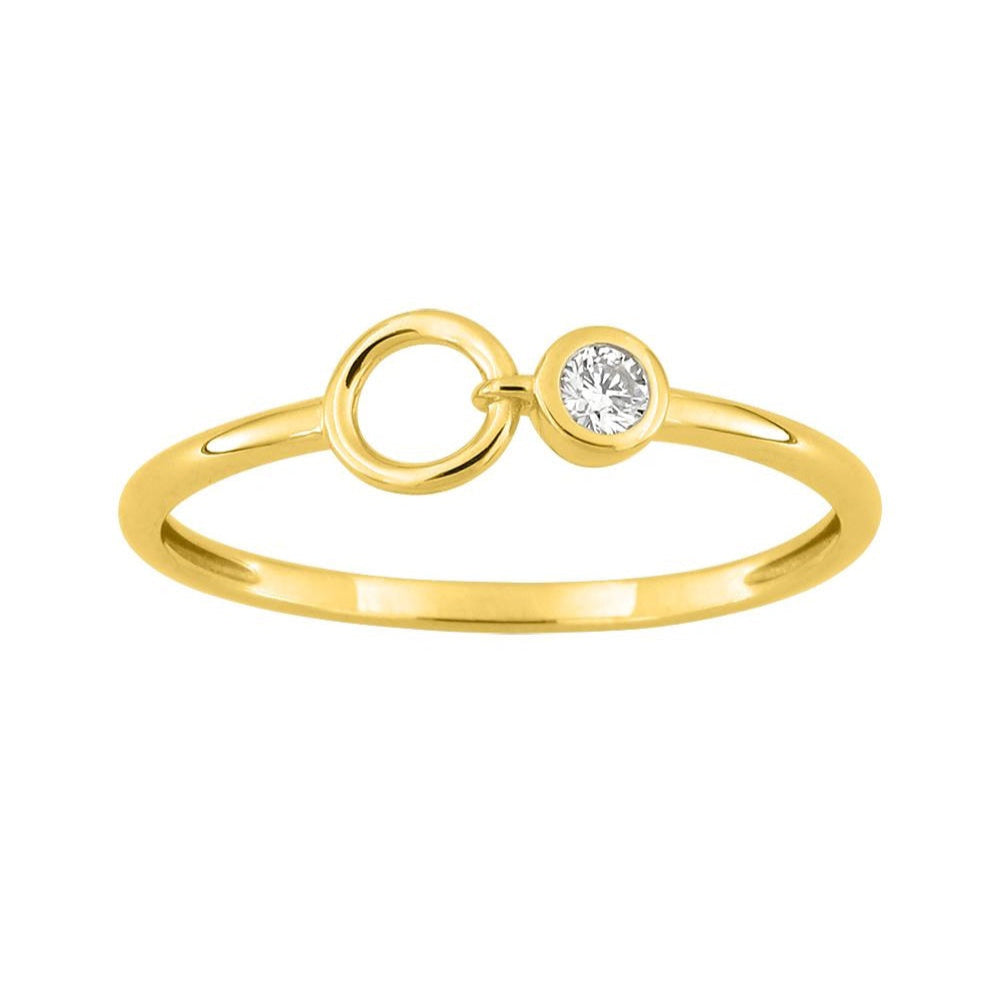 Robbez – Bague – Or Jaune & Diamant