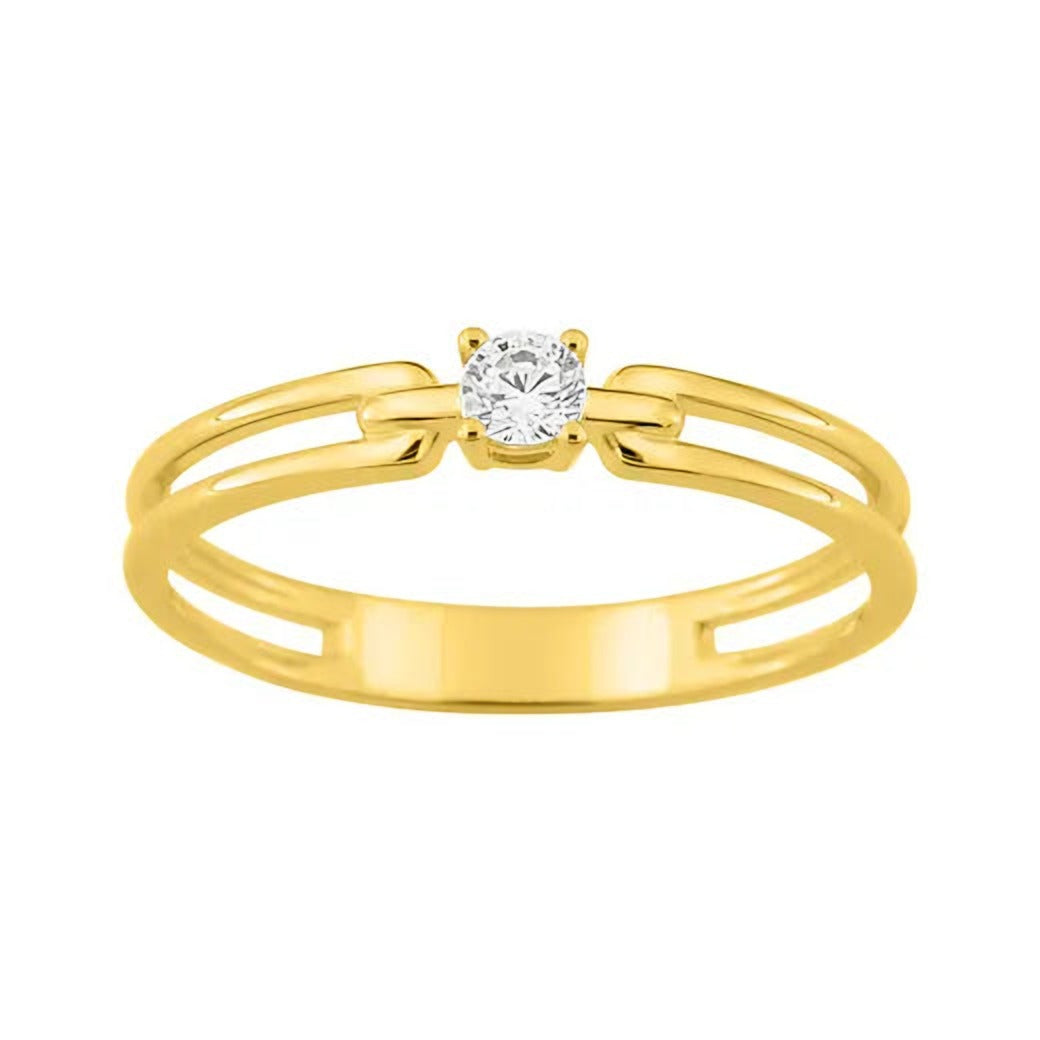 Robbez – Bague – Or Jaune & Diamant