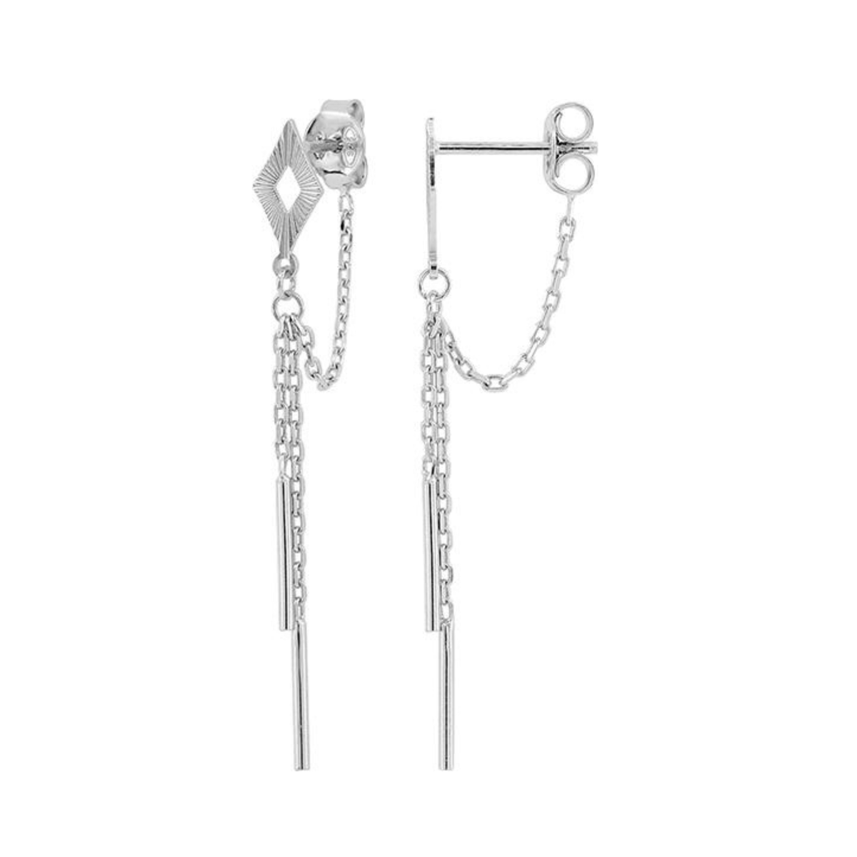 Robbez – Boucles d'Oreilles – Argent