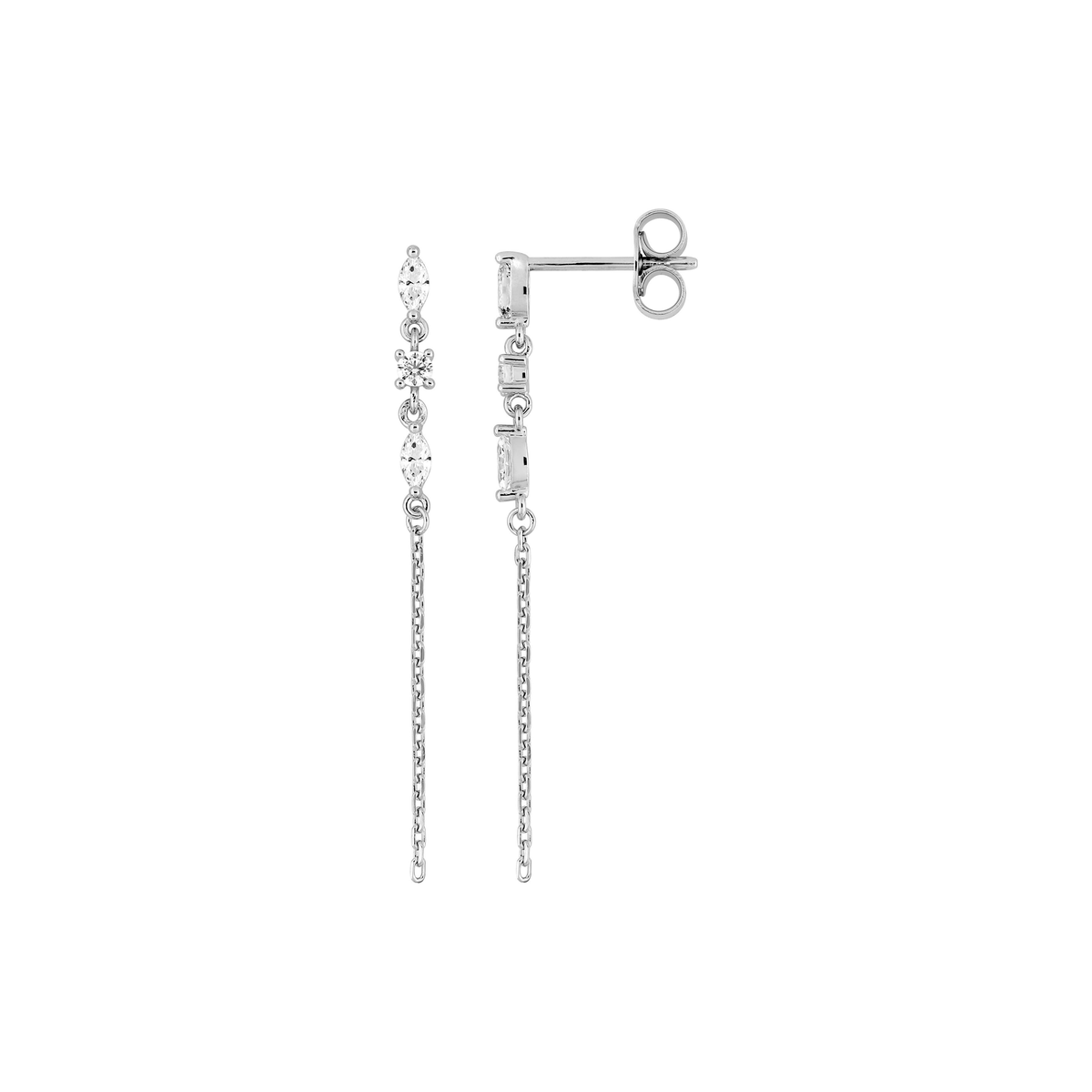 Robbez – Boucles d'Oreilles – Argent