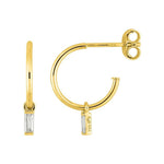 Robbez – Boucles d'oreilles – Or Jaune & Diamants