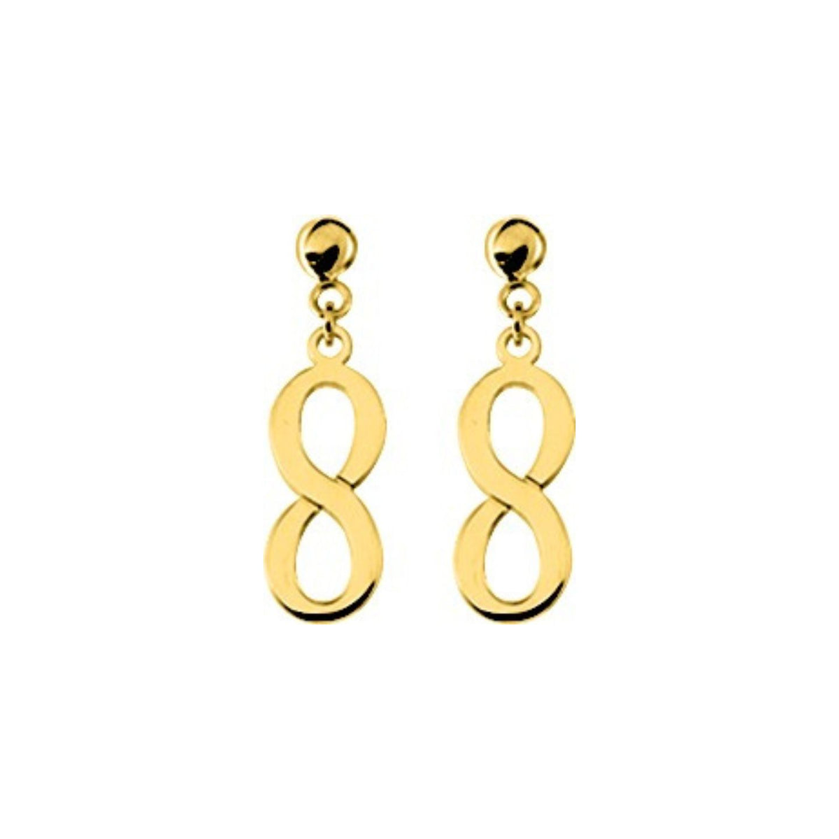 Robbez – Boucles d'Oreilles – Plaqué Or