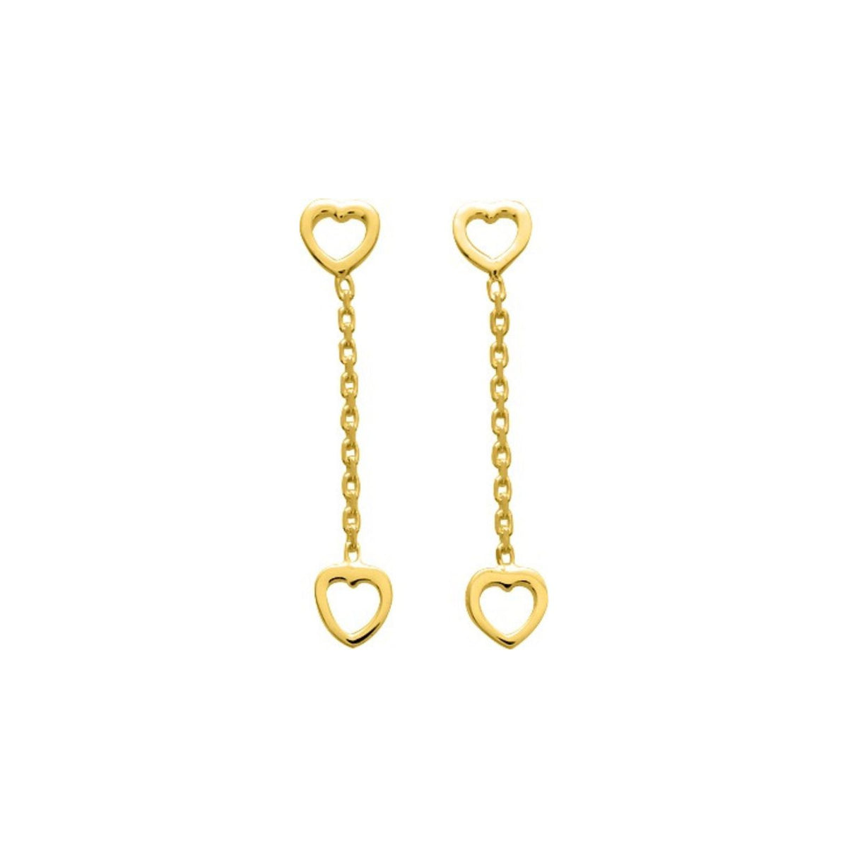 Robbez – Boucles d'Oreilles – Plaqué Or
