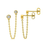 Robbez – Boucles d'Oreilles – Plaqué Or