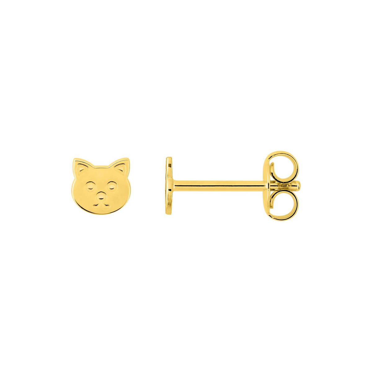 Robbez – Boucles d'Oreilles – Plaqué Or